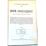 ALBINOWSKA- DOM OSZCZĘDNY wyd. 1910