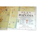 PLAN POZNANIA, 58x63 cm ,1929