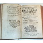JABŁOŃSKI - INSTITUTIONES HISTORIAE CHRISTIANAE t.1-3 [komplet w 1 wol.] 1766