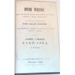 NAKWASKA- DWÓR WIEJSKI t.I-III [komplet w 1 wol.] wyd.1 z 1843
