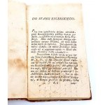 STASZIC- UWAGI NAD ŻYCIEM JANA ZAMOYSKIEGO wyd. 1785