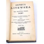 ZAWADZKA - GOSPODYNI LITEWSKA wyd. 1882