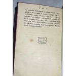 GOSZCZYŃSKI - CASTLE KANIOWSKI 1. Auflage W-wa 1828
