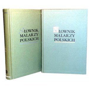 LEWICKA-MORAWSKA, MACHOWSKI, RUDZKA SŁOWNIK MALARZY POLSKICH t. I-II [complete].