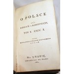 JEKEL- O POLSZCZE IEY DZIELACH I KONSTYTUCYI Lvov, outl. by Karol Wild, 1819,