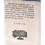 MEDICINE: MICHAELIS ALOYSII SINAPII. ABSURDA VERA SIVE PARADOXA MEDICA QUORUM ... 1686