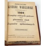 PRAKTYCZNY KUCHARZ WARSZAWSKI wyd. 1924