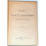 BIBLIOTEKA PISARZY POLSKICH KAROLA MIARKI. KONDRATOWICZ, KRASIŃSKI, SŁOWACKI - DZIEŁA 10 wol. secesyjne oprawy