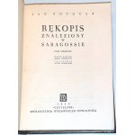 POTOCKI - RÊKOPISIS ZNALEZIONY W SARAGOSSIE vol. 1-3 [complete in 1 volume] published in 1950 illustrated by Antoni Uniechowski