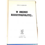 KORBOŃSKI- W IMIENIU RZECZYPOSPOLITEJ... wyd. 1964