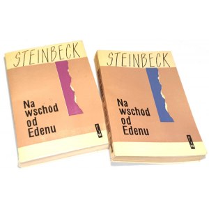 STEINBECK - NA WSCHÓD OD EDENU tom 1-2 [komplet w 2 wol.] wyd.1