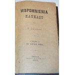 JAWORSKI- WSPOMNIENIA KAUKAZU t.1-3 [komplet w 1 wol.] wyd. 1877
