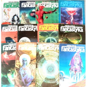 FANTASTYKA. Miesięcznik literatury SF. R.3 nr 1-12/1984