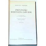 DEFOE - PRZYPADKI ROBINSONA KRUZOE ilustr. Grandville'a wyd.1954r. OPRAWA ARTYSTYCZNA