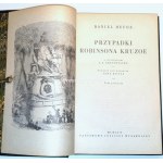 DEFOE - PRZYPADKI ROBINSONA KRUZOE ilustr. Grandville'a wyd.1954r. OPRAWA ARTYSTYCZNA