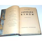TUWIM- JARMARK RYMÓW wyd. 1936