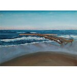 Bartosz Barej (ur. 1987), Old pier and youthful waves, 2020