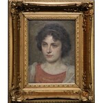 Simon GLÜCKLICH (1863-1943), Portret kobiety