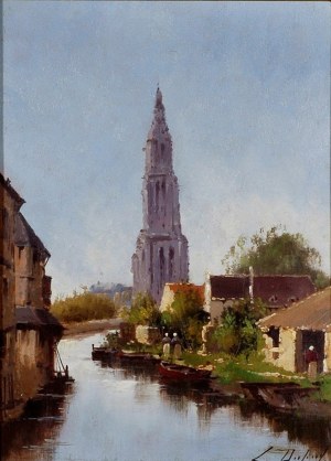 Eugene GALIEN-LALOUE [1854-1941], Wieża kościoła Notre Dame