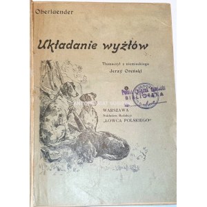 OBERLAENDER- UKŁADANIE WYŻŁÓW pies myśliwski, tresura