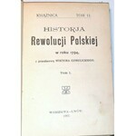 HISTORJA REWOLUCJI POLSKIEJ t. 1-2 [komplet w 1wol.]