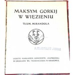 GORKIJ - W WIĘZIENIU wyd.1