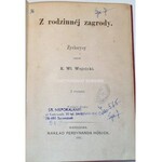 WOJCICKI- ŻYCIORYSY ZNAKOMITYCH KRAJOWCÓW t.1 wyd. 1881r. ryciny OPRAWA WYDAWNICZA