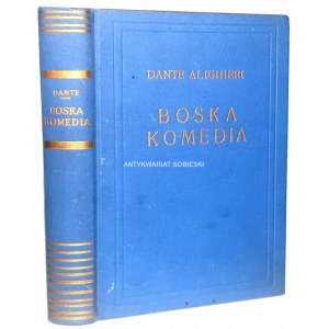 DANTE ALIGHIERI - BOSKA KOMEDIA wyd. 1947