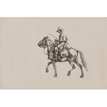 Johann Adam Klein (1792 - 1875), Set of 3 prints - Scenes with horses, circa mid-19th century.