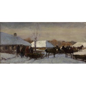 Adam SETKOWICZ (1875-1945), Winter