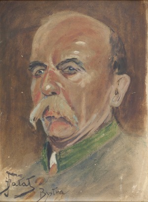 Julian FAŁAT (1853-1929), Portret mężczyzny