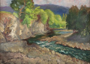 Fryderyk PAUTSCH (1877-1950), Dolina Prądnika w Ojcowie, [1929]