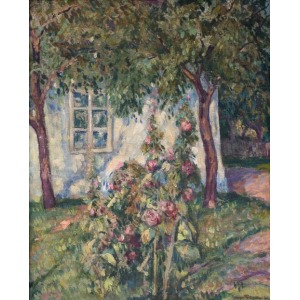Stefan FILIPKIEWICZ (1878-1944), Malwy w ogródku