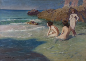 Feliks Michał WYGRZYWALSKI (1875-1944), Na Capri, [1923]