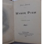 SŁOWACKI Juliusz - WYBÓR PISM, Warszawa 1898 MINIATURKA