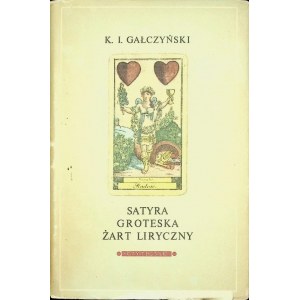 GAŁCZYŃSKI K.I. SATYRA GROTESKA ŻART LIRYCZNY Ilustracje Tomaszewski, Wydanie 1