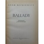 MICKIEWICZ Adam BALLADY Ilustracje SZANCER Wydanie 1