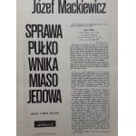 MACKIEWICZ Józef SPRAWA PUŁKOWNIKA MIASOJEDOWA, 1989 - drugi obieg wydawniczy