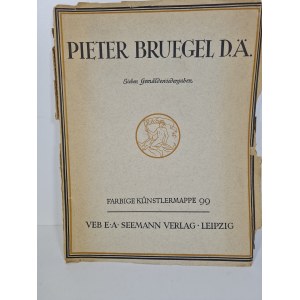 PIETER BRUEGEL 1525-1569 - Sieben farbige Nachbildungen seiner Hauptwerke - Siedem kolorowych replik jego głównych dzieł