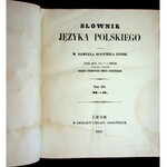 Linde SŁOWNIK JĘZYKA POLSKIEGO WYDANIE II Lwów 1854-60 KOMPLET