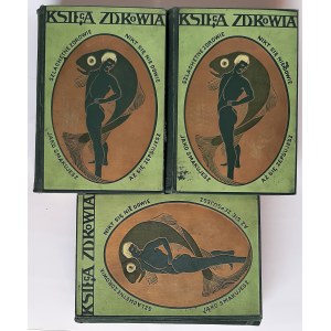 Księga zdrowia. Tom 1-3, Lwów 1907 r.