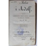 Kropiński, Julia i Adolf, Warszawa 1824 r. Litografie Śliwickiego