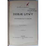 Skirmuntt, Dzieje Litwy opowiedziane w zarysie, 1886 r. I wydanie