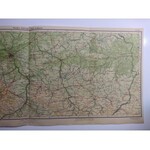 Mapa Romer, Polska fizyczna - część środkowa, 1935 r.