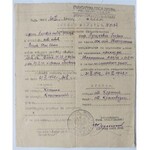 [Armia Andersa] Jangi-Jul, zespół dokumentów, 1942 r.