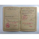Militärausweis auf den Namen von Michał Kita Tarnów 1924.
