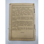 Military booklet in the name of Michał Kita Tarnów 1924.
