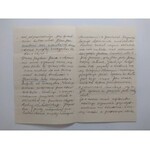 Handwritten letter from Haberlau, co-owner of a pharmacy in Lublin, dated January 25, 1913.