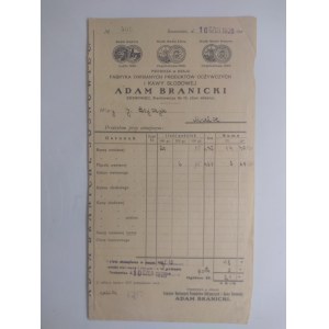 The bill issued by the Factory of Oat Nutritional Products and Malt Coffee.