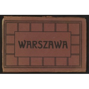 Warszawa, Zestaw 10 pocztówek graficznych w etui